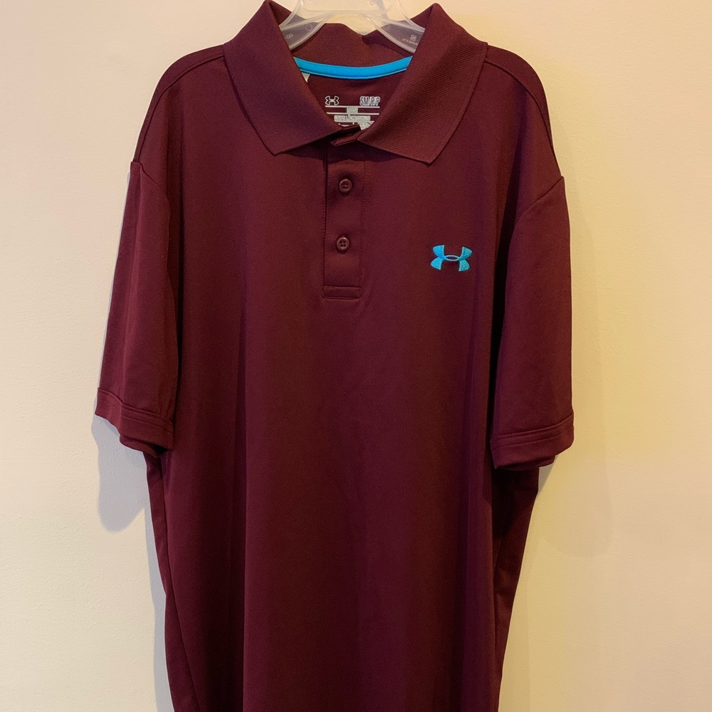 Under Armour heat gear polo shirt